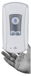 Vitalacy Dispenser Sensor in use