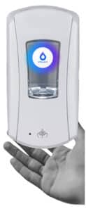 Vitalacy Dispenser Sensor in use
